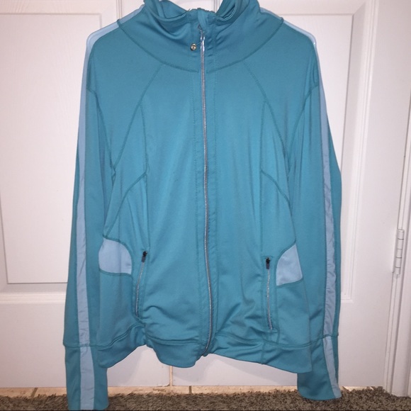Neon Blue Very Light Jogging Jacket! - Picture 1 of 7